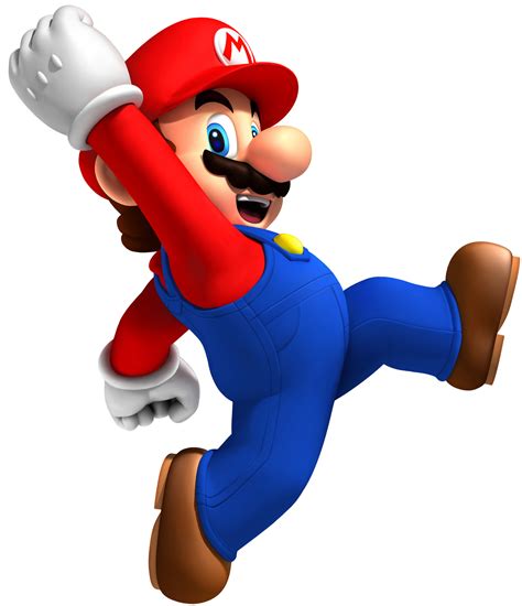 Image Jumping Mario Artwork New Super Mario Bros Wiipng