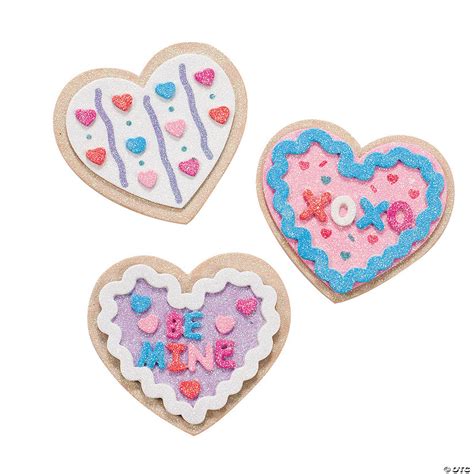 Valentine Cookie Magnet Craft Kit Oriental Trading