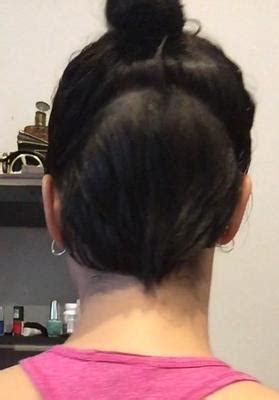 I used a 0000 guard then blended up to a 3 3/4. Growing out nape undercut AND fringe. Help!