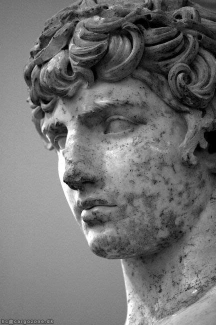 Delphi Museum Antinous Antique Sculpture Roman Statue Greek Statues