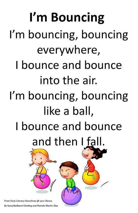 Warm up, stretching, jumping, swimming, throwing, color recognition. Found on Bing from www.pinterest.com | Classroom songs ...