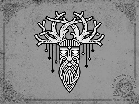 Druid Celtic Tattoo Symbols Druid Tattoo Viking Tribal Tattoos