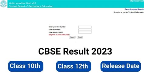 Cbse Result 2023 Class 10 12 Result Out Roll No Name Wise