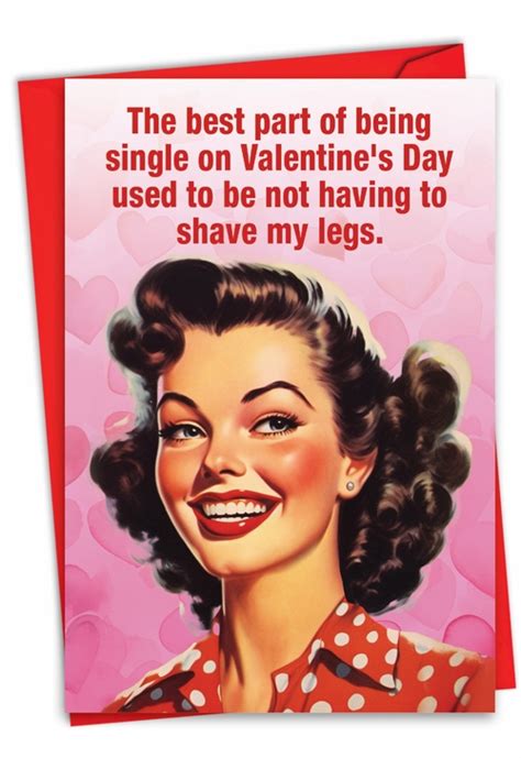Shaved Legs Hysterical Valentine S Day Greeting Card