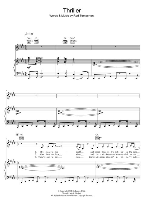Partition Piano Billie Jean Michael Jackson Partition Digitale Ubicaciondepersonas Cdmx Gob Mx