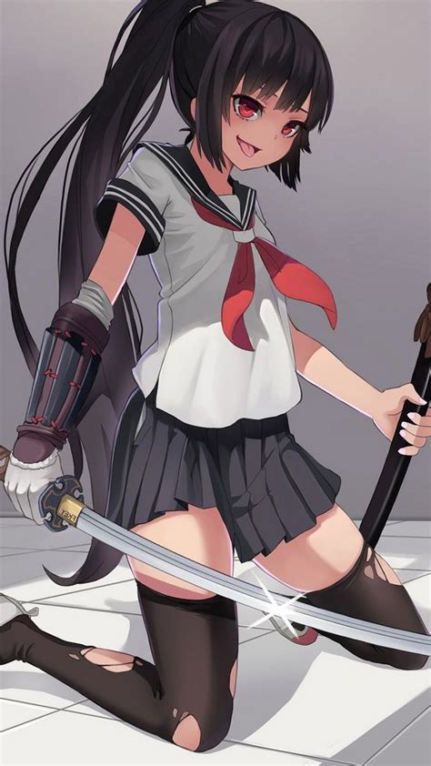75 Best Anime Sword Images On Pinterest Anime Girls