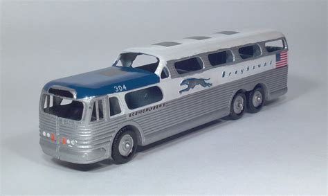 Tootsietoy Gm Pd 4501 Greyhound Scenicruiser Greyhound Greyhound Bus