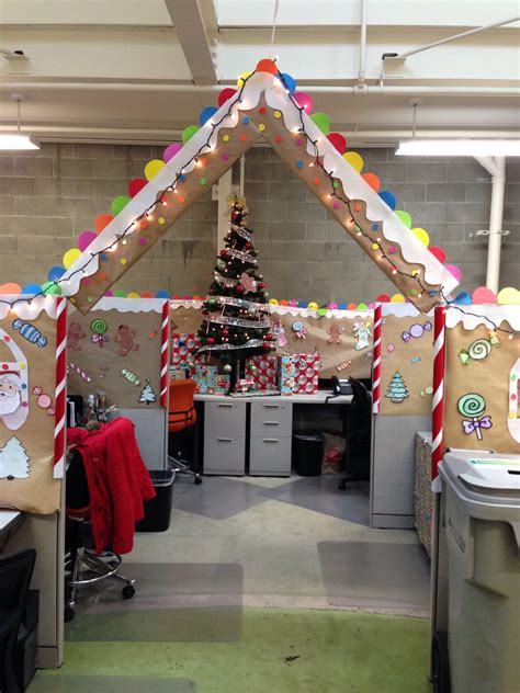 Office designs and decoration counter medical design you lose game. Gingerbread Cubical Decorating - 1st Place | CHRISTMAS ...