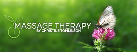 Massage Therapy By Christine Tomlinson Home