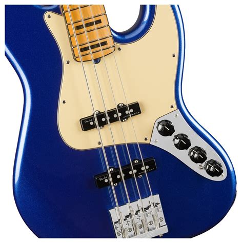 Fender American Ultra Jazz Bass Mn Cobra Blue At Gear4music