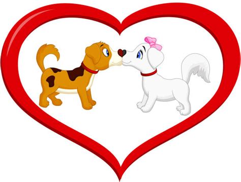 Best Dog Kiss Illustrations Royalty Free Vector Graphics And Clip Art