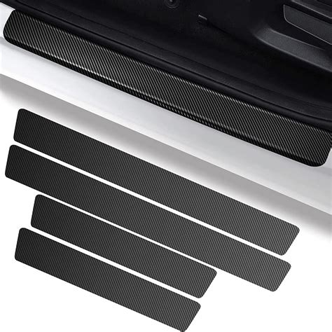 Durable Car Door Sill Protector Quick Scuff Plate Guard Easy