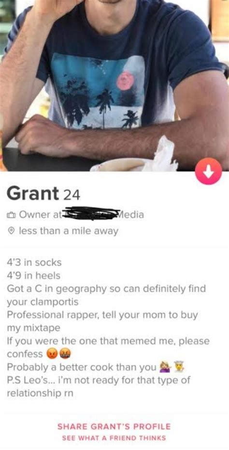 One Of The Funniest Bios I Have Ever Seen Rtinder