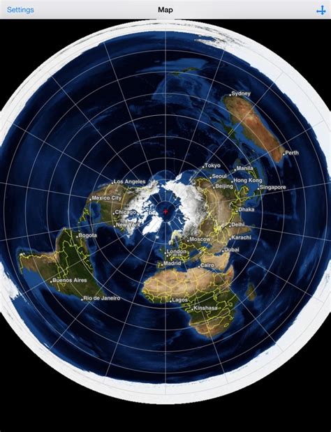 Flat Earth Hd Satellite Image Viewer By Flat Earth Lab