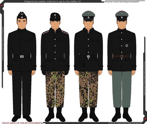 Waffen-SS Leather Panzer Uniforms by Grand-Lobster-King on DeviantArt png image