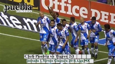 Tigres uanl en vivo online | sigue el partido por la fecha 10 del clausura 2021 de la liga mx desde el estadio cuauhtémoc. Club Puebla vs Tigres 2 1, Jornada 1, Torneo Clausura 2018, Liga MX, goles - YouTube
