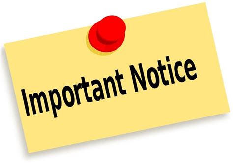 Important Notice Clip Art N6 Free Image Download