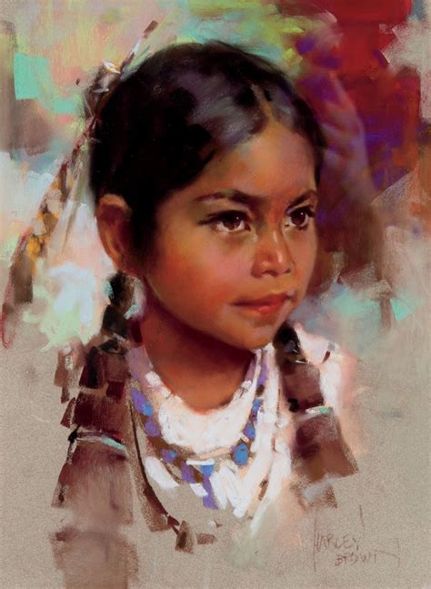 Kirah ~ By Harley Brown Native American Children American Indian Art