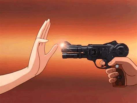 Anime Gun Gif Anime Gun Discover Share Gifs Sexiz Pix
