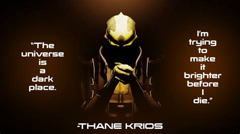 Thane Krios Mass Effect Quotes Mass Effect Mass Effect 1