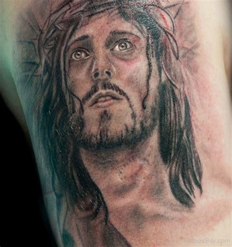 Nice Jesus Face Tattoo Tattoo Designs Tattoo Pictures