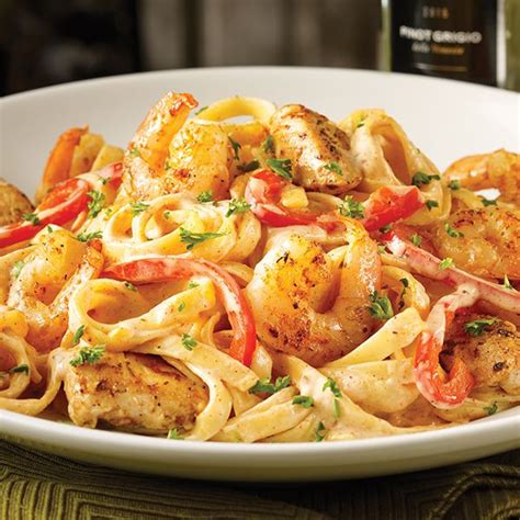 Cajun Shrimp And Chicken Pasta