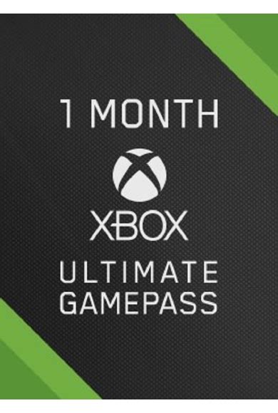 Xbox Game Pass Ultimate 1 Month Xbox One Pc Satın Al Cd Key