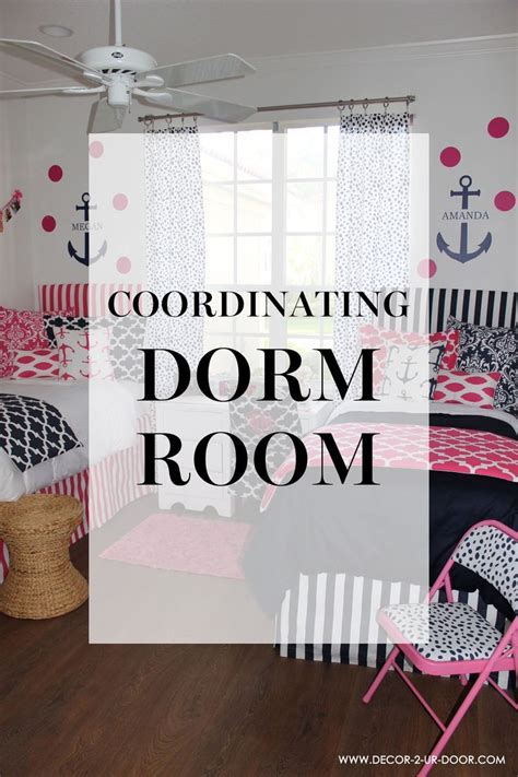 Coordinate Your Dorm Room Bedding With Your Roommate Mix And Match