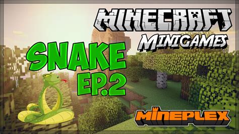 Minecraft Minigames Mineplex Snake Ep2 Youtube