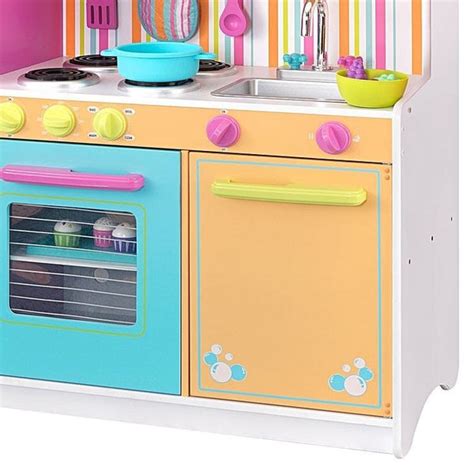 Kidkraft Deluxe Big And Bright Kids Kitchen Swing And Play