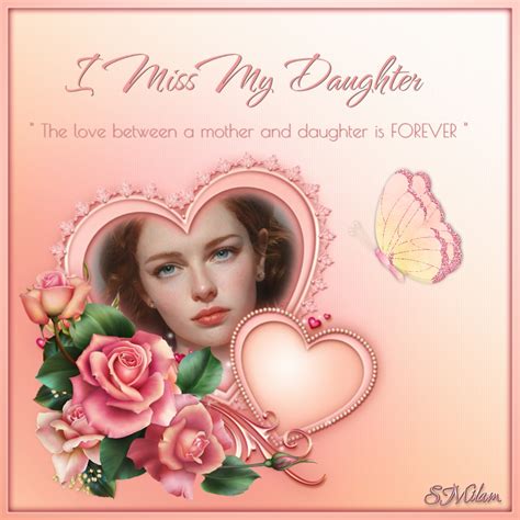 Smilams Missing You Frames Missing You 2022 I Miss My Daughter Smilam Missing You Love I