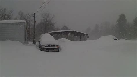 Snow Storm In Maine Today Youtube