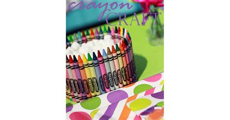 Crayon Bowl Craft Creative And Easy Crafts With Crayons Popsugar