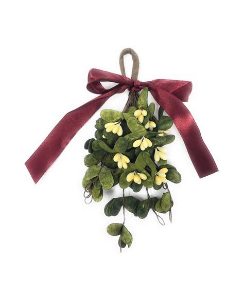 Mistletoe Hanging Mistletoe Artificial Mistletoe Christmas Etsy