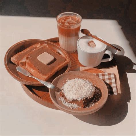 Pin Taliarobless Food Aesthetic Food Coffee Breakfast