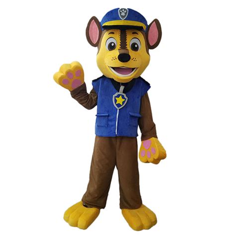 Funny Policeman Dog Mascot Costume Adult Dog Dressing Up Outfit