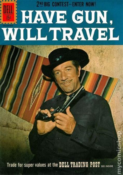 Have gun will travel reads the card of a man. Have Gun Will Travel (1960) comic books