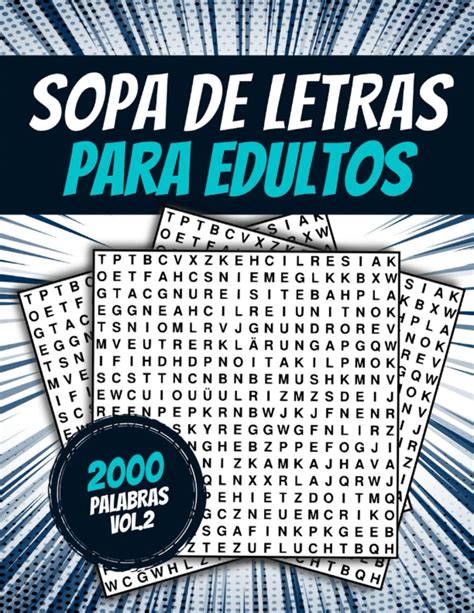 Buy Sopa De Letras Para Adultos Letra Grande 100 Sopa De Letras 2000