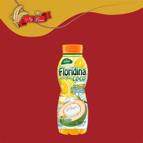 Jual Floridina Coco Florida Orange Minuman Jeruk Dengan Cocobitz 350 Ml