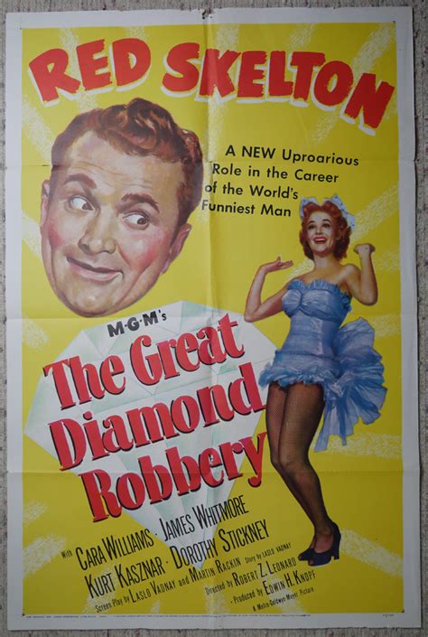 one sheet the great diamond robbery 1953 kerrisdale gallery