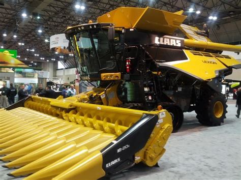 Claas Lexion 780 Combine Showcased At The Agconnect Expo Agriculture