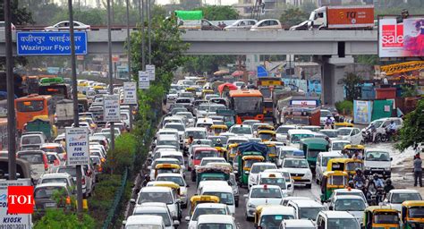 Delhi Traffic Jams No Traffic Jams In Delhi After December 2020
