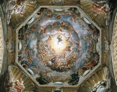 Renaissance artists studied perspective, or the differences in the way things look when they are. Assumption of the Virgin by Correggio: Analysis