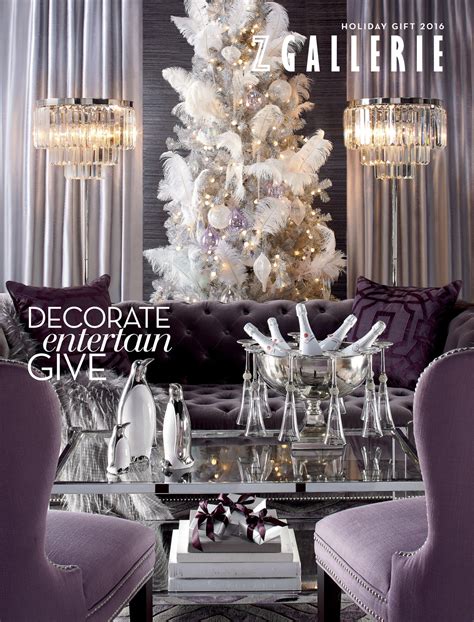 Glass side tables don't need any such precaution given that many points can be cleaned off from their. Z Gallerie - Decorate, Entertain, Give. - Page 8-9