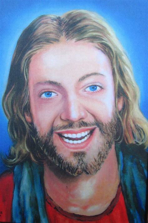 Smiling Jesus Painting At Explore Collection Of