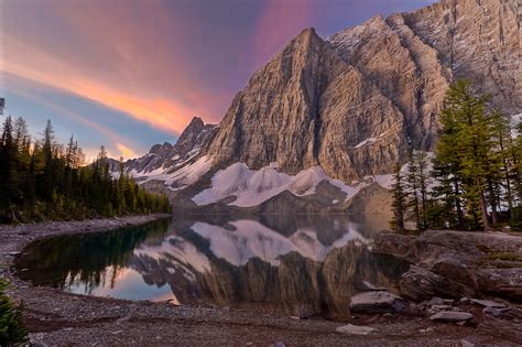 Floe Lake Rockwall Kootney National Park British Columbia Tim