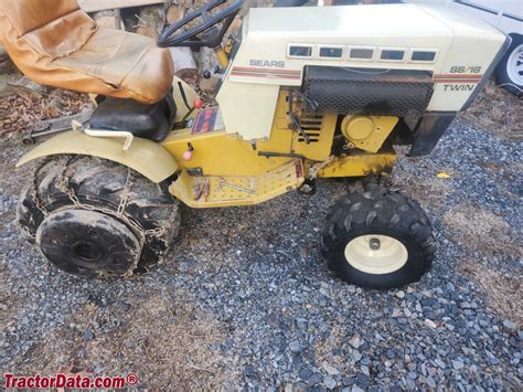 Sears Ss16 Twin 91725950 Tractor Information
