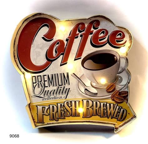 Vintage Coffee Sign For Coffee Shop Coffee Premium Quality Collection