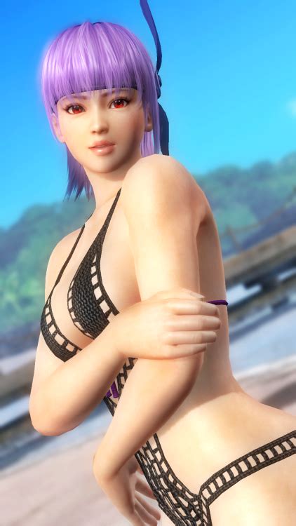 doaxvv ayane video game outfits purple eyes gaming clothes