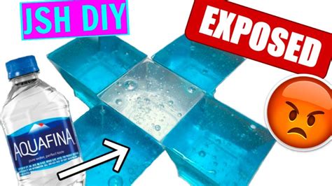 Water Slime💧testing Jsh Diy No Glue Water Slime Youtube